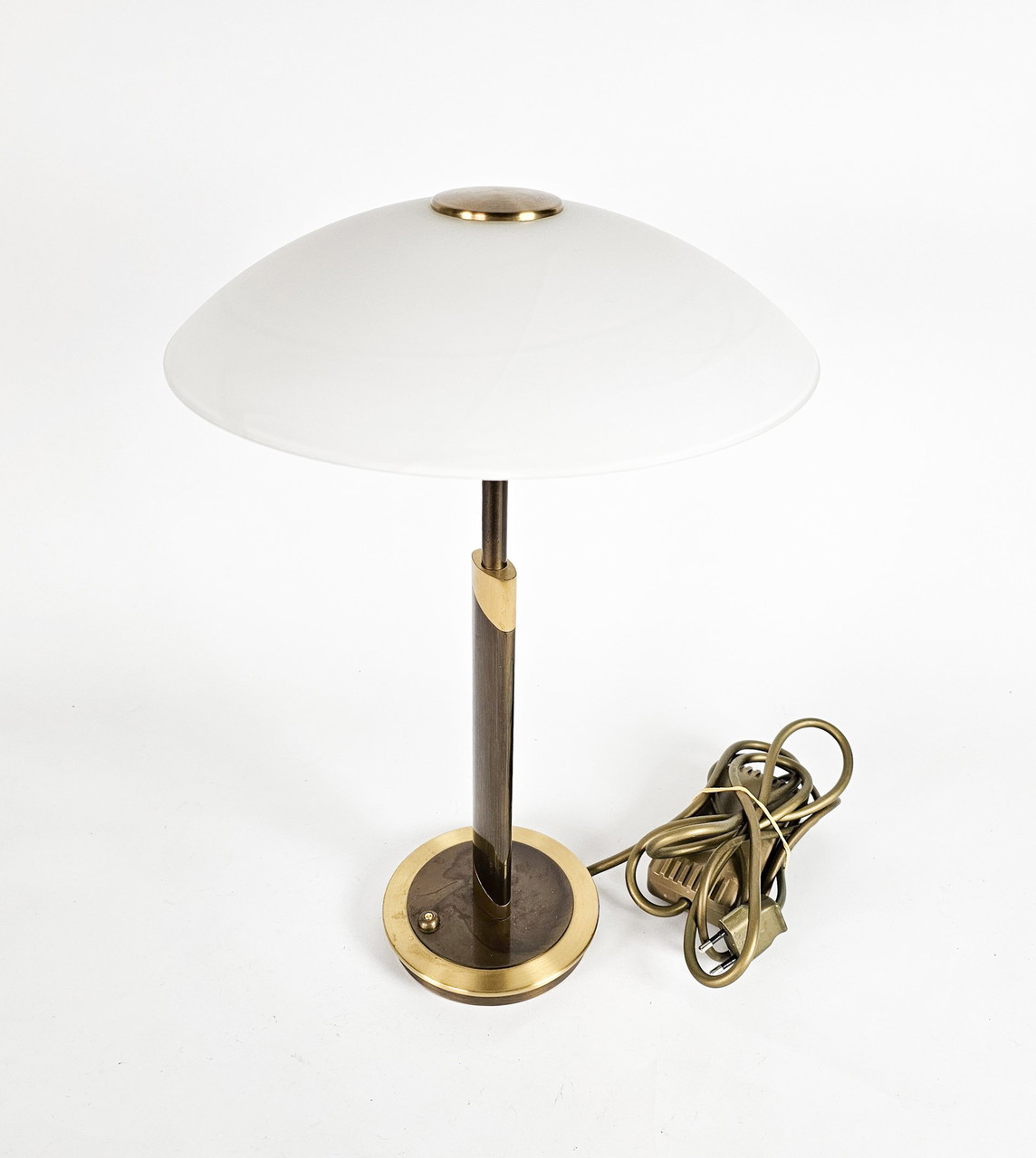 B + M Leuchten - Hollywood Regency style - 'Palais' - messing - glas - 80's