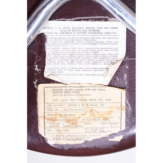 Image 1 of Paar vintage Bauhaus krukken van Kovona, jaren 1960