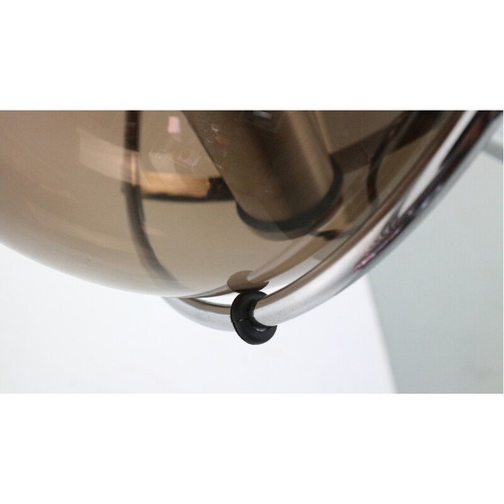 Image 1 of Vintage "Globe 2000" glazen vloerlamp door F. Ligtelijn voor Raak, Nederland, 1960