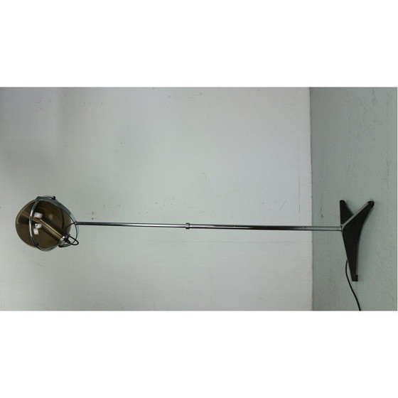 Image 1 of Vintage "Globe 2000" glazen vloerlamp door F. Ligtelijn voor Raak, Nederland, 1960