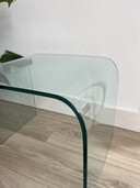 Fiam Italia 1980 Bijzettafel Salontafel Glas