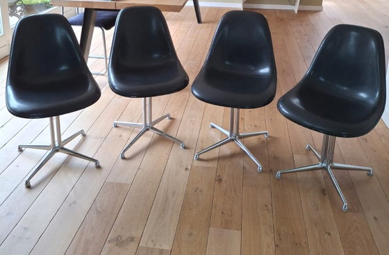 Image 1 of 4x Dsl La Fonda Chair Eames - Vitra