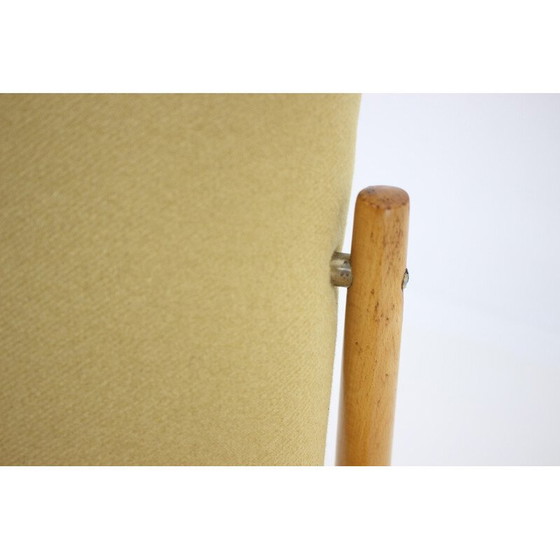 Image 1 of Vintage beuken fauteuil, Tsjecho-Slowakije 1960