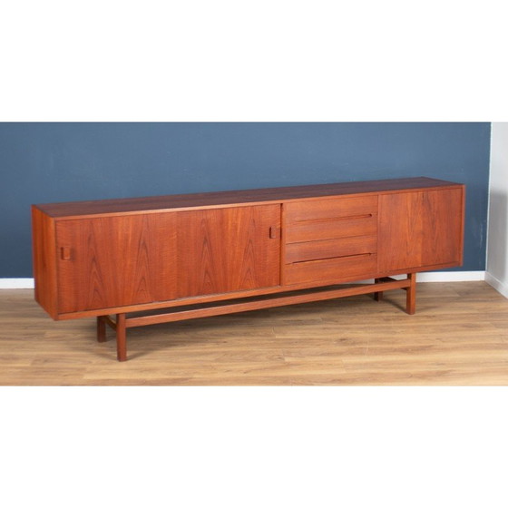 Image 1 of Mid century Aril dressoir van Nils Jonsson voor Hugo Troeds, Zweden 1960