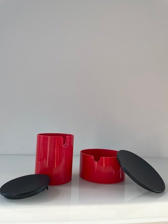 Image 1 of Vintage Danish Design Stelton Suikerpot En Melkkan Erik Magnussen 