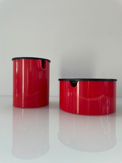 Vintage Danish Design Stelton Suikerpot En Melkkan Erik Magnussen 