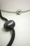 Italiaanse vloerlamp met acryl kap
