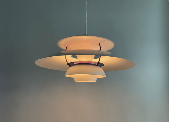 Image 1 of Zeldzame Vroege Editie Louis Poulsen Ph5 Hanglamp Door Poul Henningsen