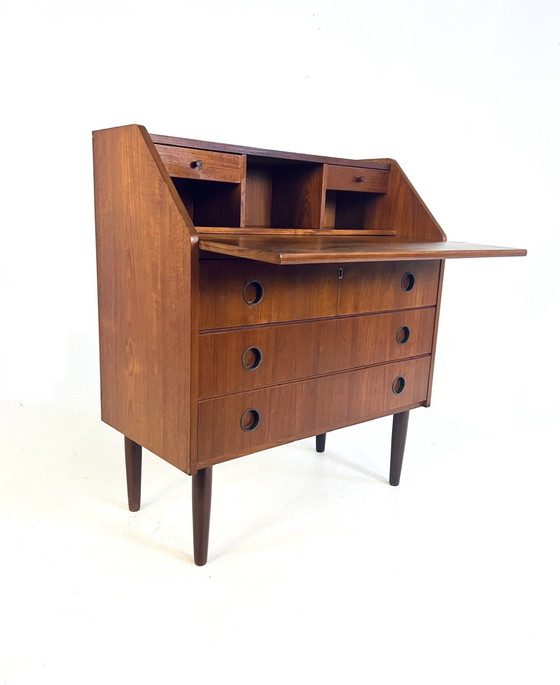 Image 1 of Vintage Deense Secretaire ‘60