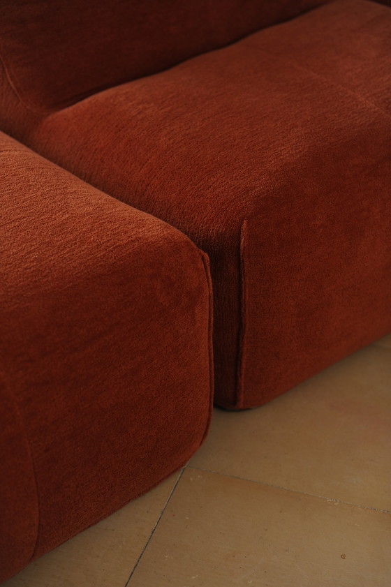 Image 1 of B&B Italia Sofa Le Bambole Mario Bellini In Pierre Frey