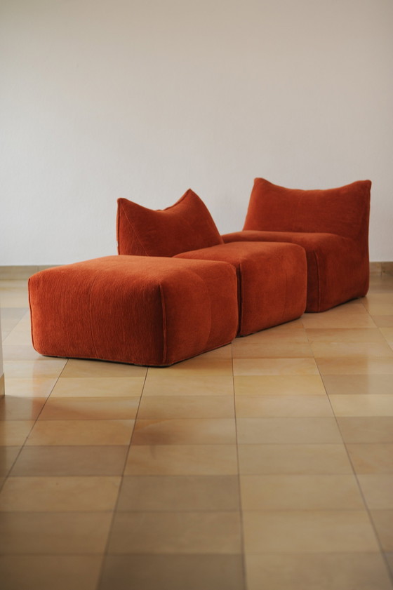 Image 1 of B&B Italia Sofa Le Bambole Mario Bellini In Pierre Frey