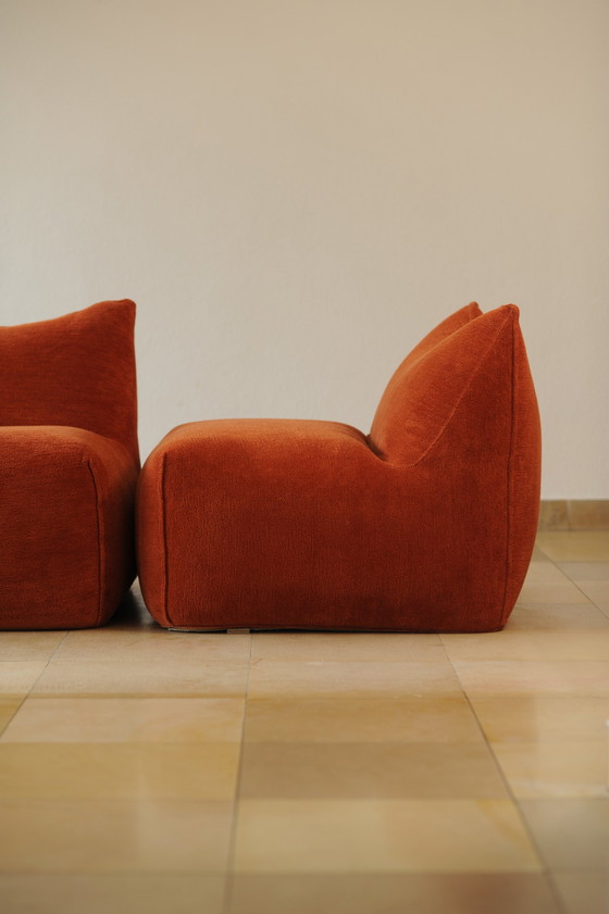 Image 1 of B&B Italia Sofa Le Bambole Mario Bellini In Pierre Frey