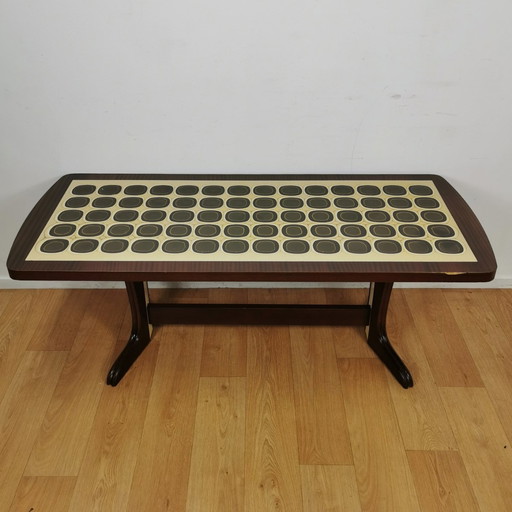 Vintage Retro Mid Century Salontafel, Koffietafel