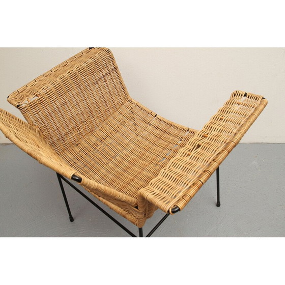 Image 1 of Vintage mandfauteuil van Herta Marta Witzemann voor Erwin Behr, jaren 1960