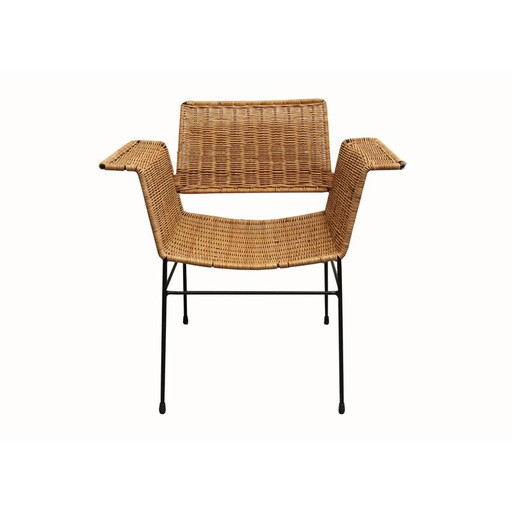 Vintage mandfauteuil van Herta Marta Witzemann voor Erwin Behr, jaren 1960