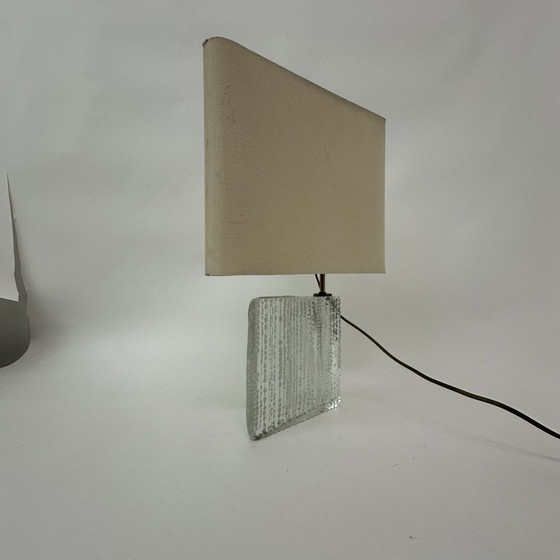 Image 1 of Mid Century design gouden wandlamp disc , jaren 1970