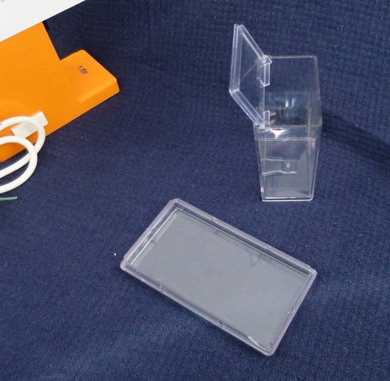 Image 1 of Koffiemolen Retro Oranje Wit Privileg Nooit gebruikt