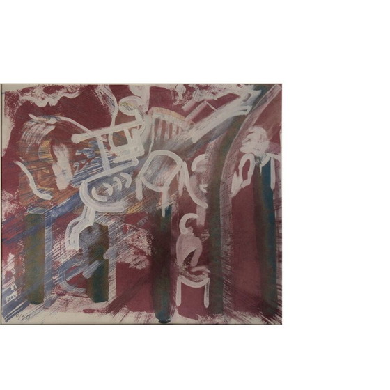 Image 1 of Kleurenlitho, 1981