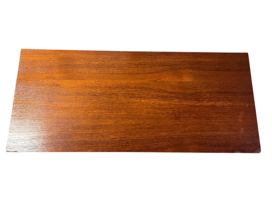 Image 1 of Deens design - Uitschuifbare teakhouten eettafel door Willy Sigh voor H. Sigh And Sons meubelfabriek in Denemarken - jaren 60