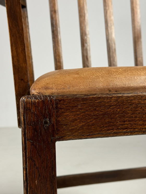 Image 1 of Vintage Fauteuils Eiken Engels