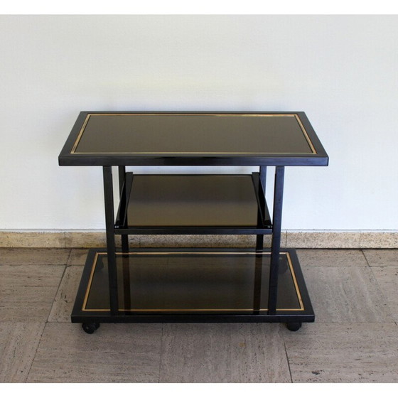 Image 1 of Vintage bar trolley Belgo Chrom van Roger Vanhevel, 1970