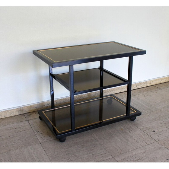 Image 1 of Vintage bar trolley Belgo Chrom van Roger Vanhevel, 1970