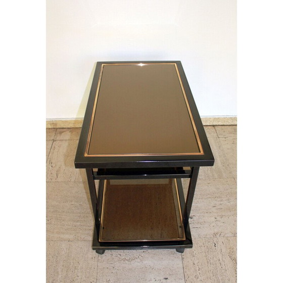 Image 1 of Vintage bar trolley Belgo Chrom van Roger Vanhevel, 1970