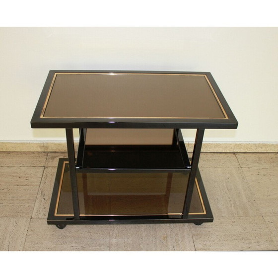 Image 1 of Vintage bar trolley Belgo Chrom van Roger Vanhevel, 1970