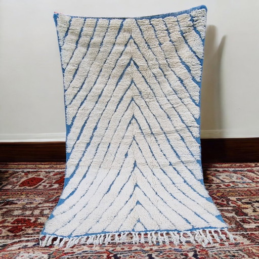 Nieuw Marokkaans Beni Ouarain Vloerkleed Van Echt Wol 150X250 Cm