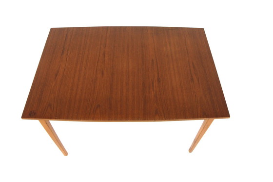 Image 1 of  Teakhouten eettafel "Portefeuille", Zweden, 1960