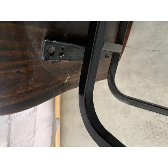 Image 1 of Paar vintage stoelen van hout en hars, 1960