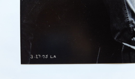 Image 1 of Led Zeppelin, Jimmy Page en Robert Plant, concert in L.A. in 1975, gesigneerd en...