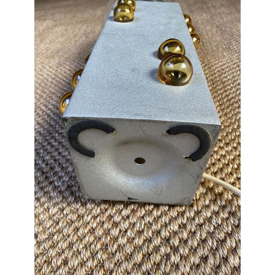 Image 1 of Vintage lamp van metaal en plexi, 1970