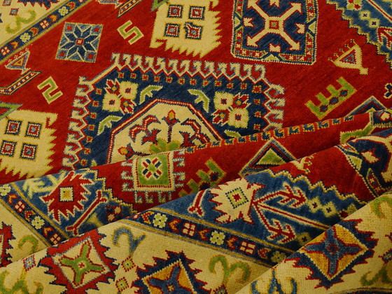 Image 1 of Kazak - 300 x 200 cm - Handgeknoopt vloerkleed