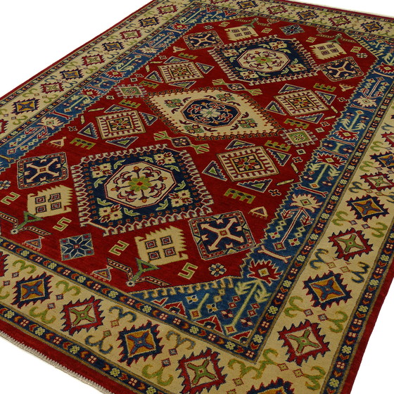 Image 1 of Kazak - 300 x 200 cm - Handgeknoopt vloerkleed