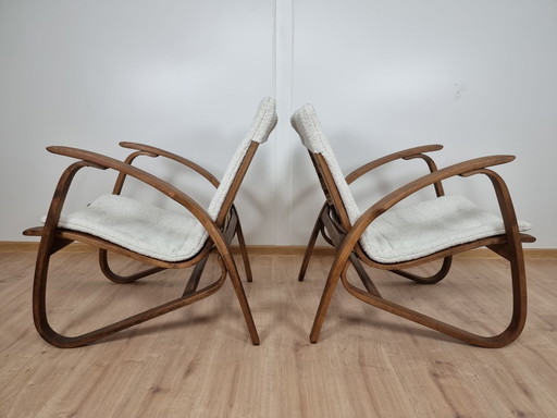 2x Jan Vanek Fauteuils