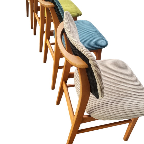 Image 1 of Set van vier vintage stoelen
