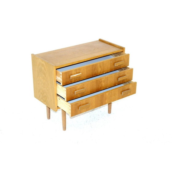 Image 1 of Scandinavische eikenhouten ladekast, Zweden 1960