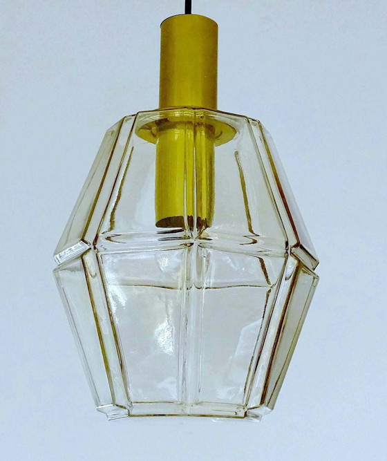 Image 1 of Grote Limburgse Glazen Hanglamp