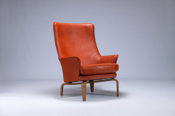 Image 1 of Leren fauteuil Arne Norell "Pilot