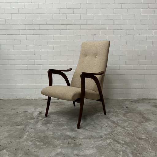 Vintage Teak Design Fauteuil, 1950