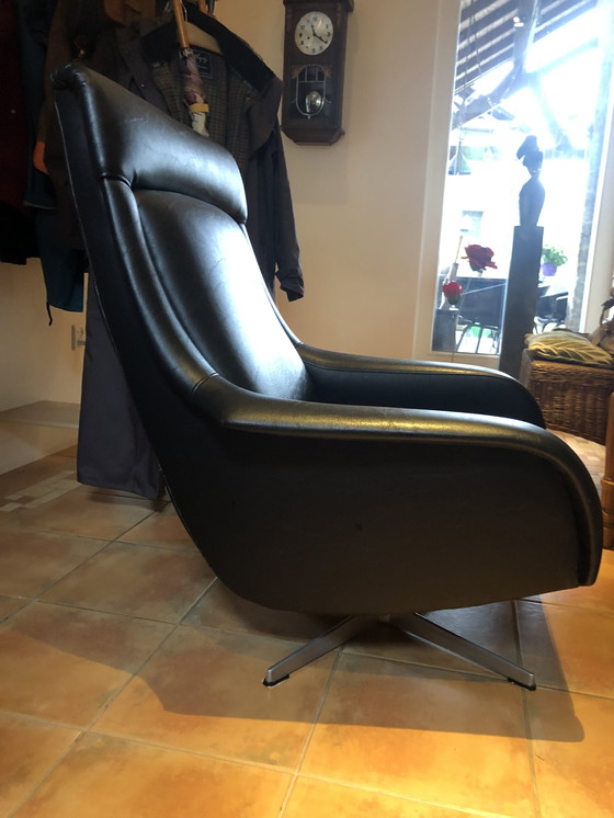 Image 1 of Bengt Ruda Artifort fauteuil op draaipoot