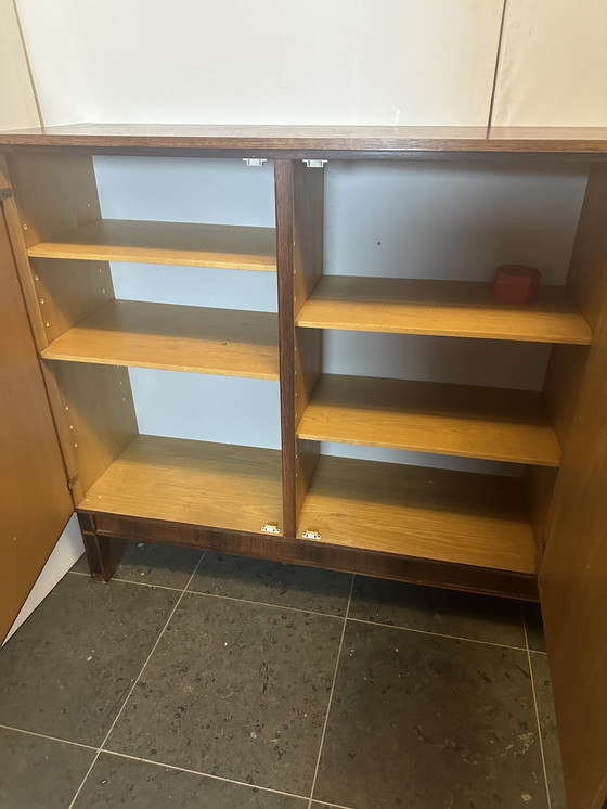 Image 1 of Sideboard Leather Germany 1960