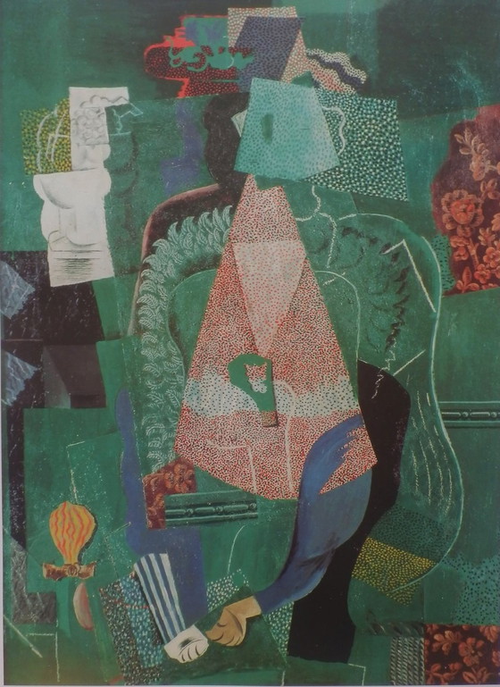 Image 1 of Pablo Picasso - Portret van Jeune Fille uit 1914