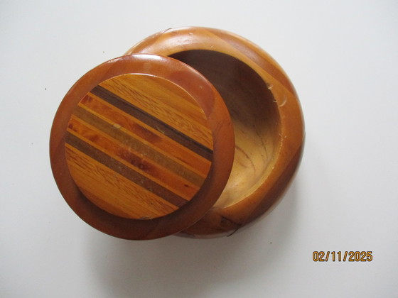 Image 1 of Vintage Houten Schalen Van Sovereign Native Timbers Of New Sealand