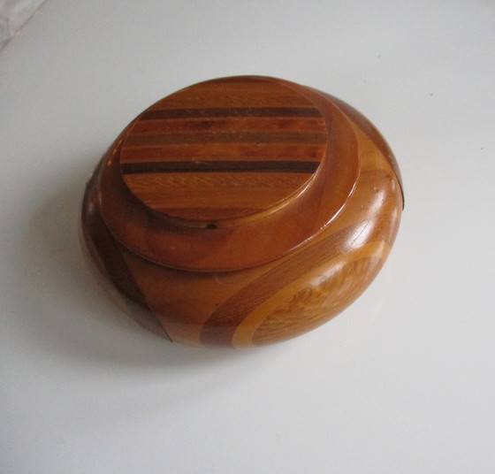 Image 1 of Vintage Houten Schalen Van Sovereign Native Timbers Of New Sealand