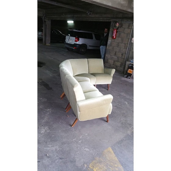 Image 1 of Modulaire mid century 5-zits bank - jaren 1950