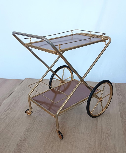 Zestiger jaren serveer trolley 