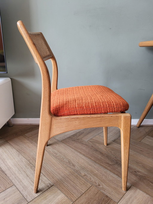 3x Mid Century Stoelen