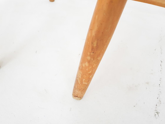 Image 1 of 2x vintage eetkamerstoelen met spillegang